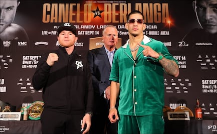 Horarios y canales para ver en vivo la ceremonia de pesaje de la pelea Canelo vs Edgar Berlanga