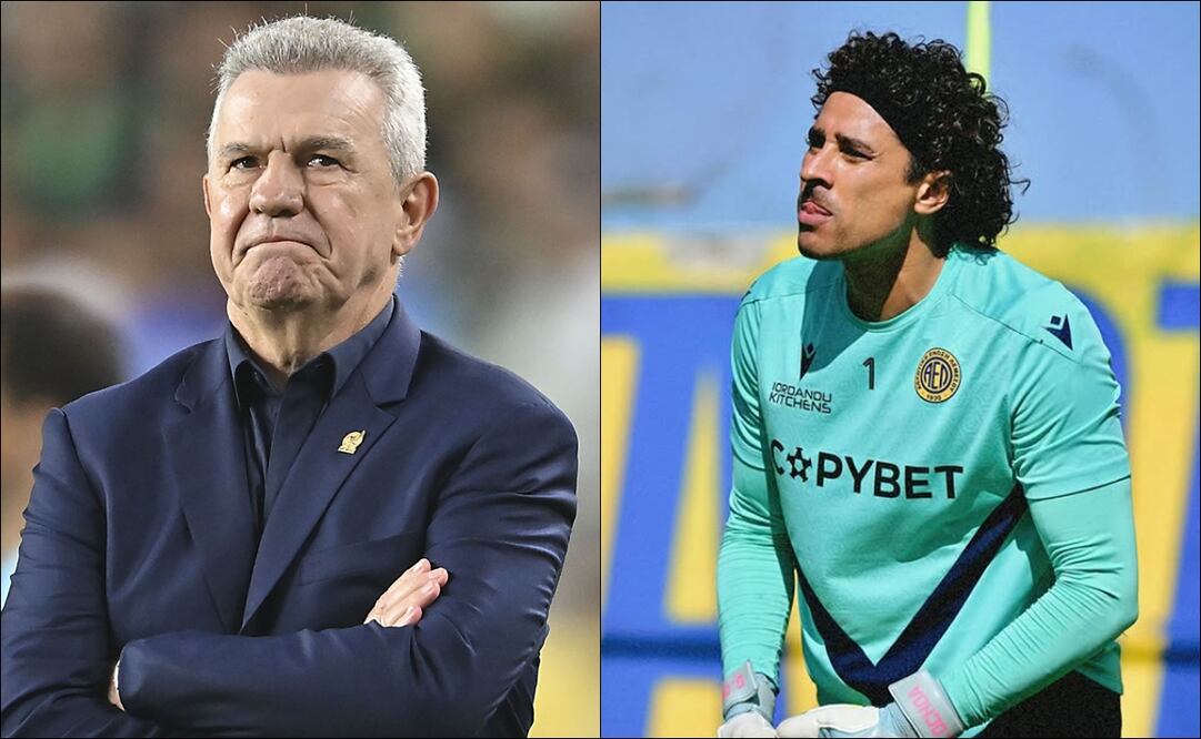 Javier Aguirre y Guillermo Ochoa. FOTOS: Especial / @ael_fc_official