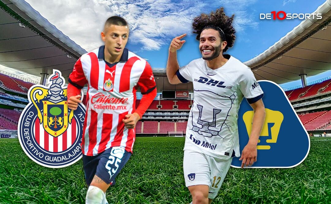 Chivas recibe a Pumas en La Fortaleza para el juego de Ida de los Cuartos de Final. Foto: Imago7