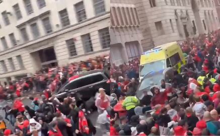 VIDEO: Hombre atropella a multitud durante celebración del título del Liverpool; 27 personas fueron hospitalizadas