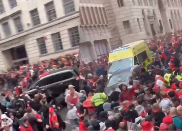VIDEO: Hombre atropella a multitud durante celebración del título del Liverpool; 27 personas fueron hospitalizadas
