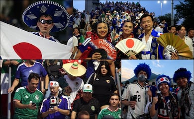 La fiebre mundialista une a México y Japón previo al duelo de los nipones ante Túnez