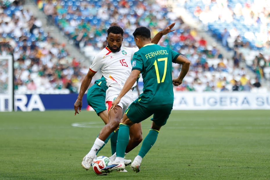 Bolivia vs Surinam en el Repechaje Mundialista en Monterrey / Foto: Diego Simón Sánchez-EL UNIVERSAL
