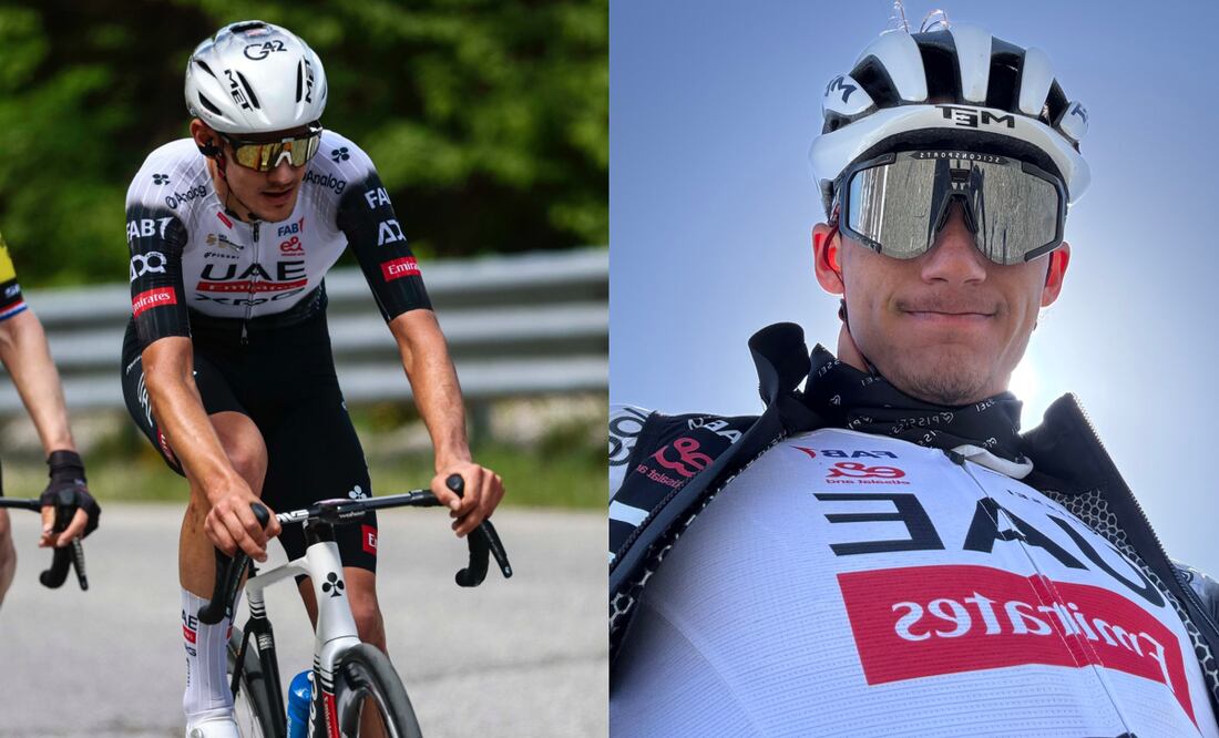 El mexicano Isaac del Toro es líder en el Giro de Italia | FOTOS: @isaacdeltorox1