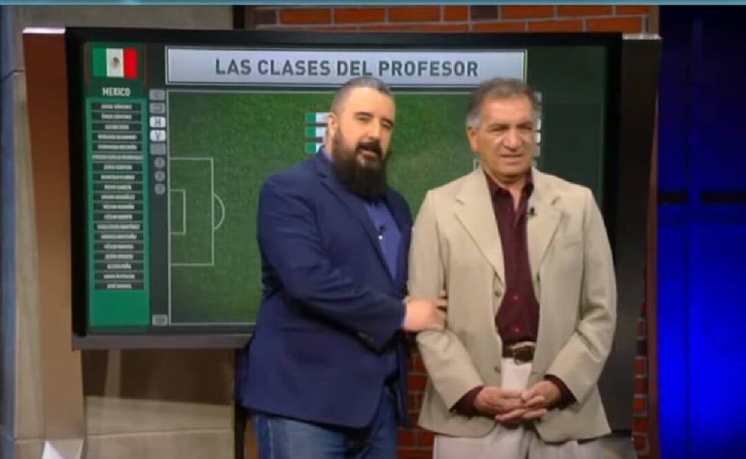 Álvaro Morales candidateó a Mario Carrillo para que sustituya a Jaime Lozano en la Selección Mexicana. Foto: Especial