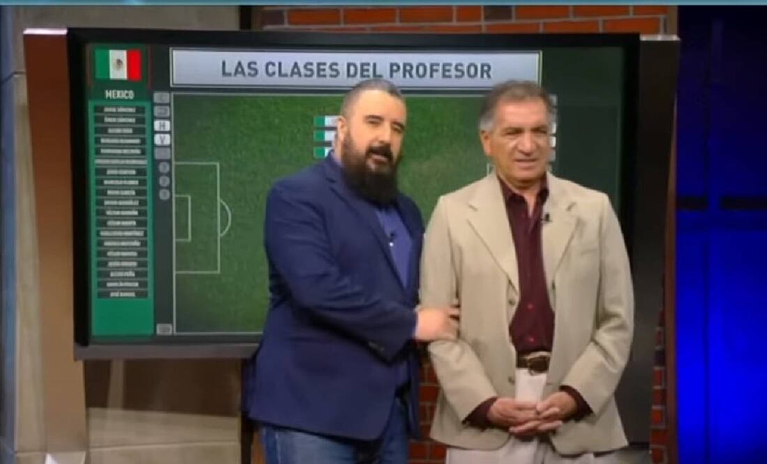 Álvaro Morales candidateó a Mario Carrillo para que sustituya a Jaime Lozano en la Selección Mexicana. Foto: Especial