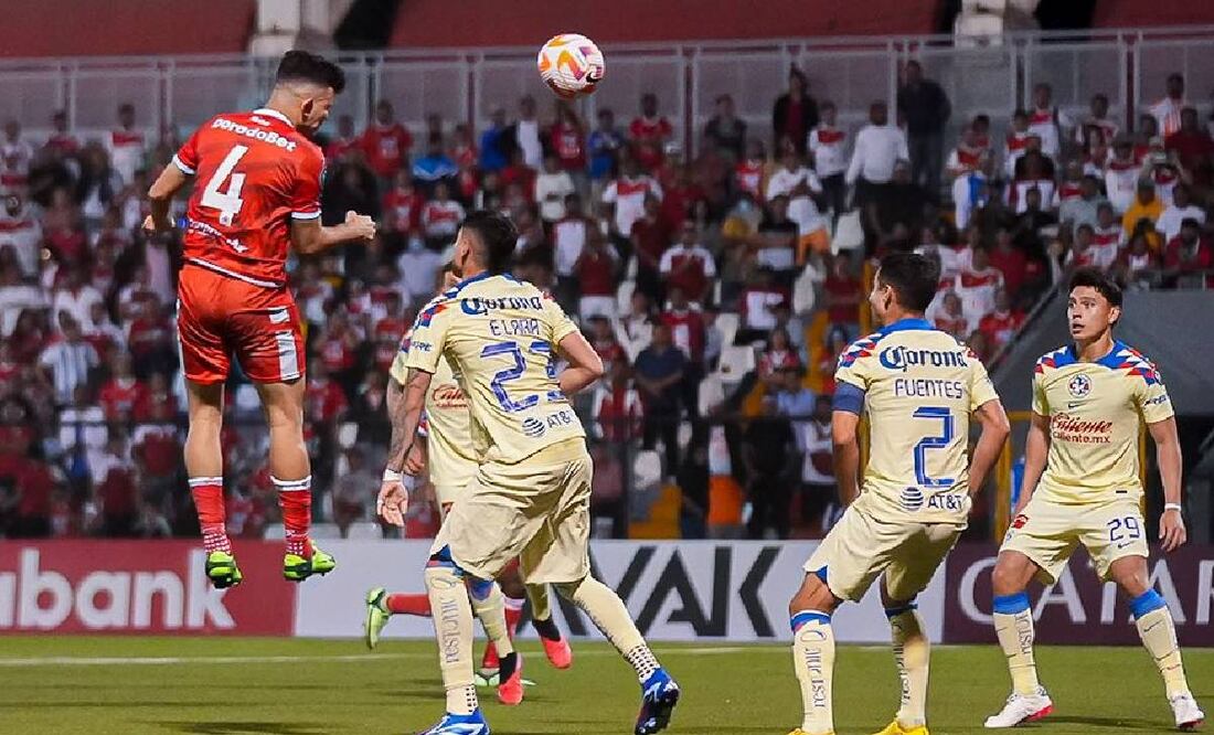 América perdió a media semana ante el Real Estelí en la Concachampions. Foto: @realestelifc