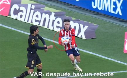 Comisión de Árbitros explica por qué invalidaron el gol de Pavel Pérez en el Chivas vs Toluca