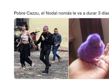 Cazzu y Christian Nodal: Los 10 mejores memes de su nuevo “romance”