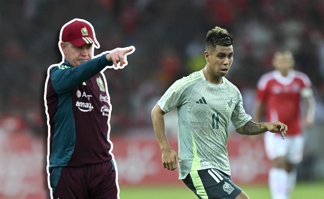 Javier Aguirre se mostró sorprendido con el nivel y calidad de Efraín Álvarez. FOTOS: Imago7