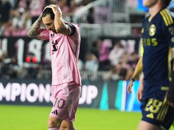 Inter Miami y Lionel Messi caen ante los Vancouver Whitecaps; quedan fuera de la Copa de Campeones de la Concacaf