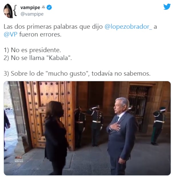 AMLO llama “Presidente Kabala” a Kamala Harris y desata ola de memes
