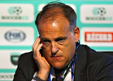 Javier Tebas envía contundente mensaje a la Conmebol
