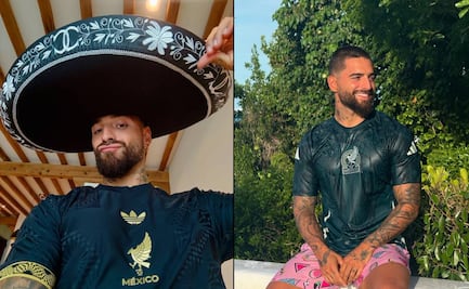 Maluma posa con playeras del Tricolor y desata la locura entre los seleccionados