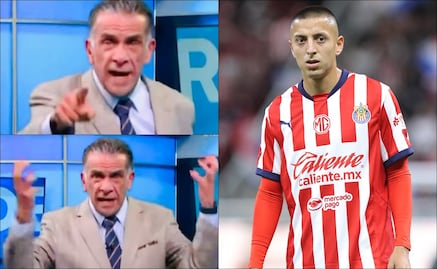 Comentarista estalló contra el Piojo Alvarado: 'Jugador imbé... que no merece estar en Chivas'