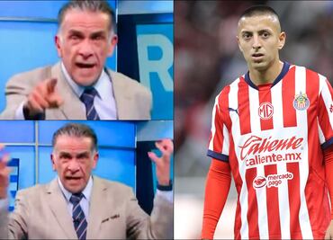 Comentarista estalló contra el Piojo Alvarado: 'Jugador imbé... que no merece estar en Chivas'