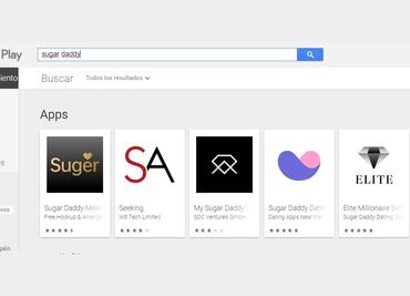 Google prohibirá las aplicaciones “sugar daddy”' en Play Store