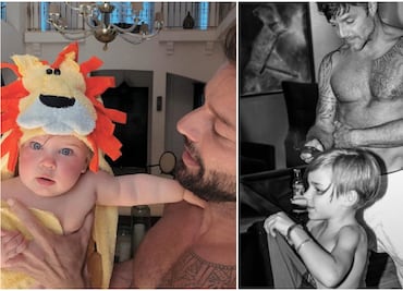 El mejor papel de Ricky Martin es ser papá ¡Conoce a sus hijos!