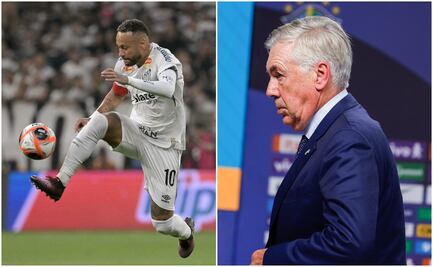 Carlo Ancelotti amenaza a Neymar; "Si quiere jugar el Mundial debe estar al 100 físicamente" 
