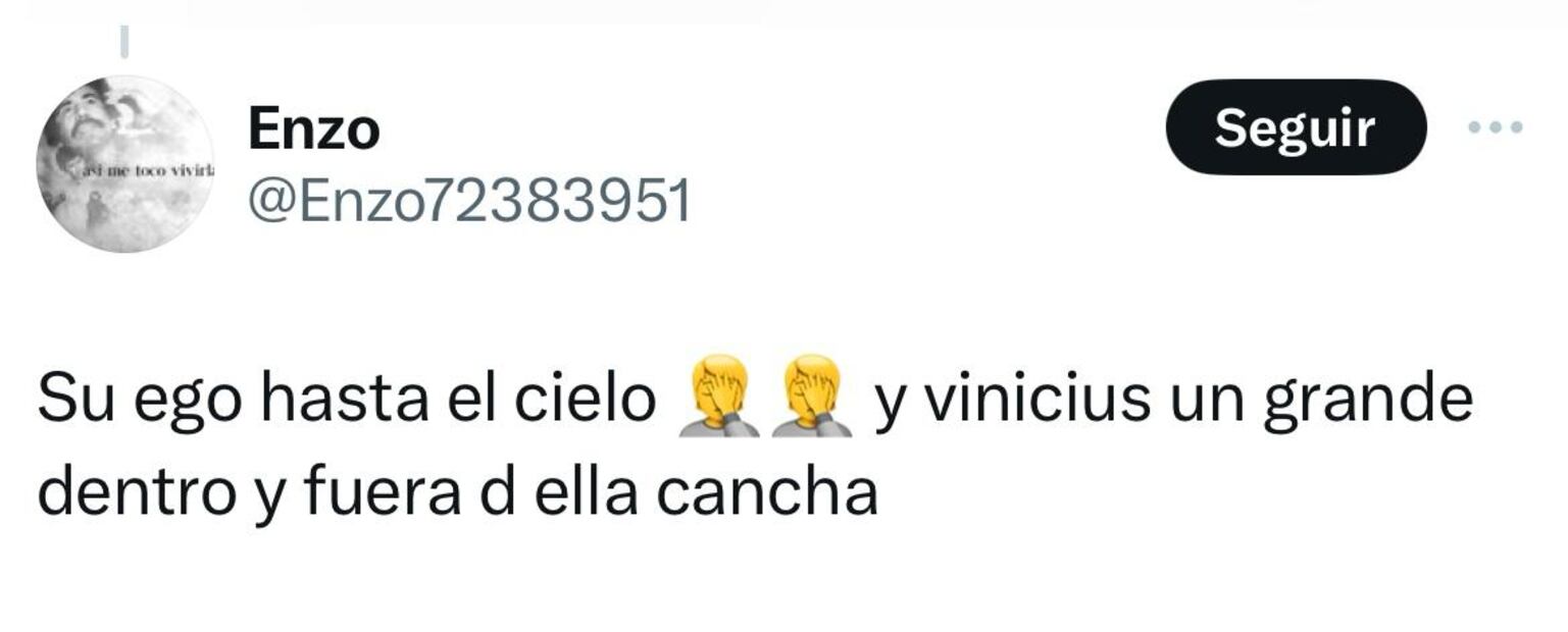 Tweets Vinícius Júnior