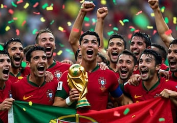 Portada de revista predice que Cristiano Ronaldo y Portugal ganarán el Mundial 2026