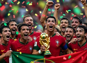 Portada de revista predice que Cristiano Ronaldo y Portugal ganarán el Mundial 2026