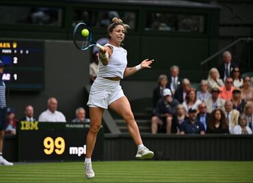 Renata Zarazúa hace historia en Wimbledon, pese a llevarse la derrota ante Emma Raducanu