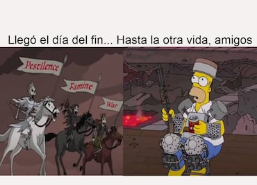 ¡Es hoy! Los 10 mejores memes del día del Apocalipsis según “Los Simpson”