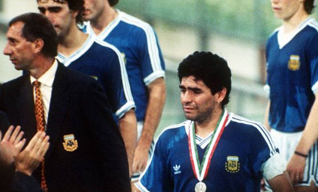 Maradona condicionó a Bilardo para poder asistir al Mundial de Italia 90 con Argentina. Foto: Especial