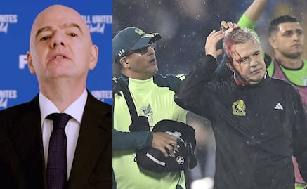 Gianini Infantino condena la agresión contra Javier Aguirre: No hay lugar para la violencia en el futbol