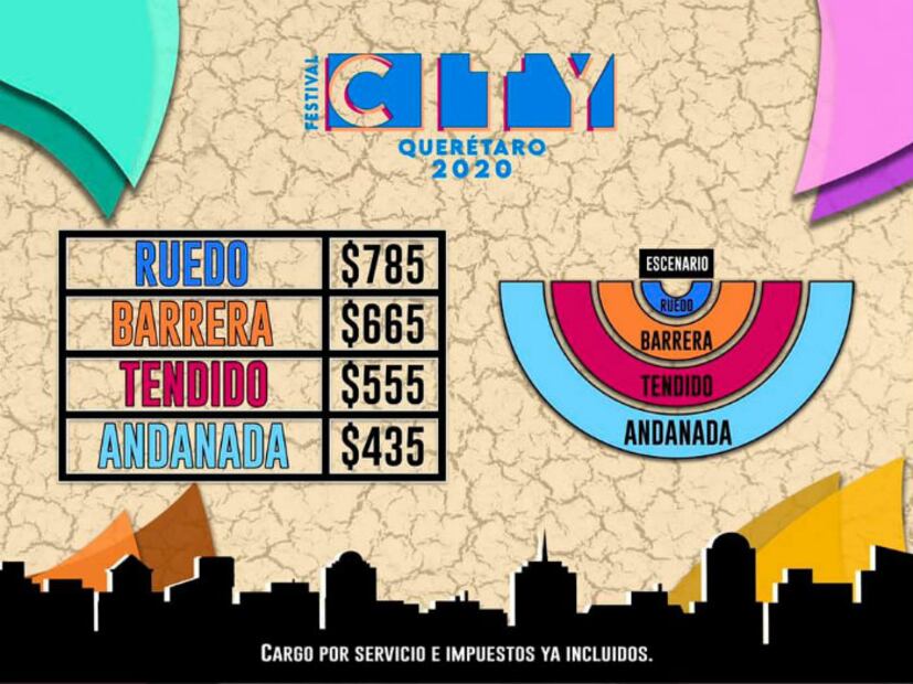 ¡Así se vivirá el primer Festival City en Querétaro!