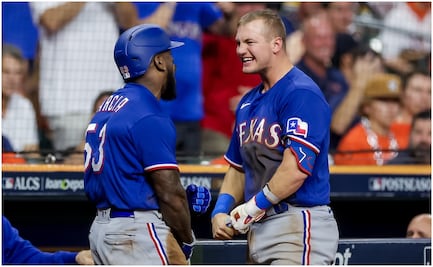 Adolis García y Rangers avanzan a Serie Mundial y los festejan a los CR7 con el 'siuuu'