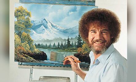 El placer de pintar… ¿Cuántas pinturas realizó Bob Ross?