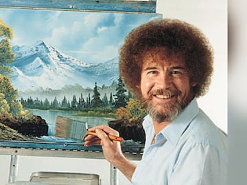 El placer de pintar… ¿Cuántas pinturas realizó Bob Ross?