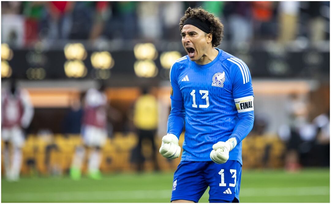 Guillermo Ochoa en Copa Oro con México / FOTO: Imago7
