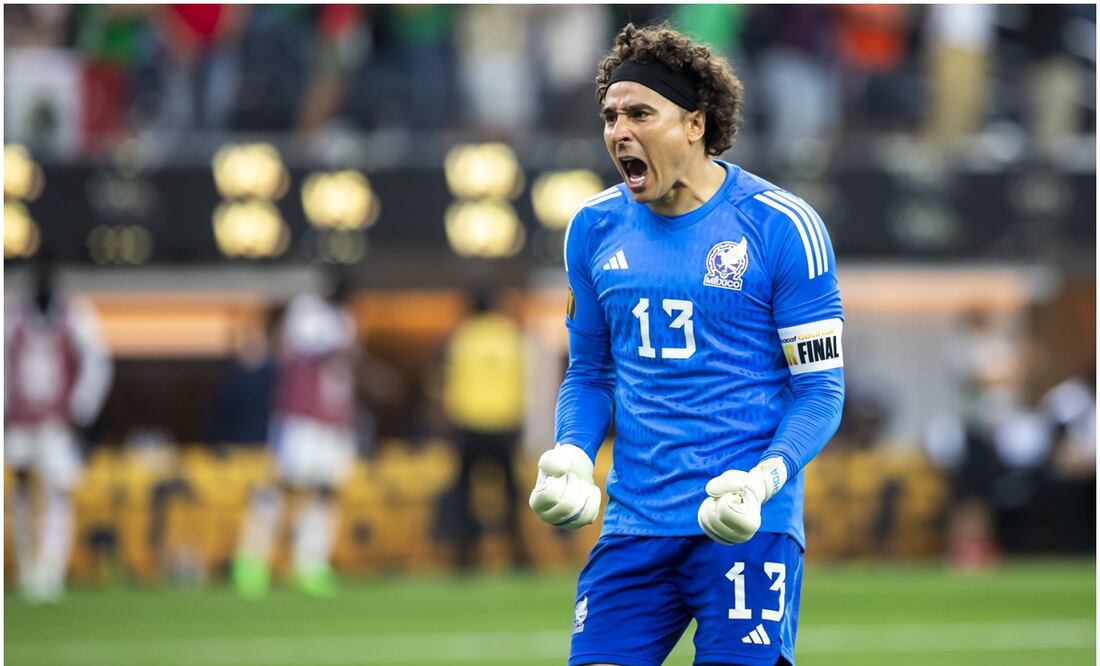 Guillermo Ochoa en Copa Oro con México / FOTO: Imago7