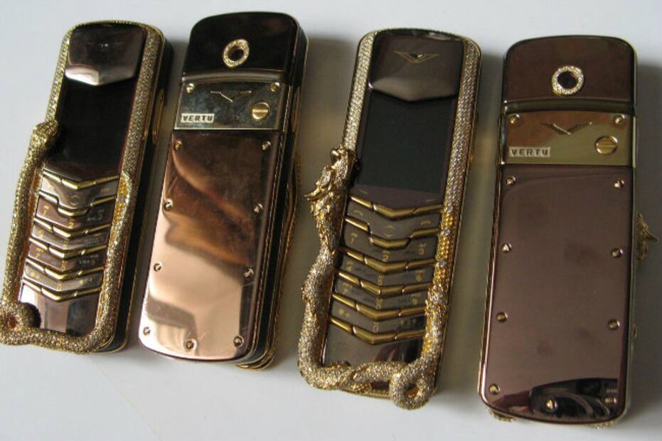 Vertu, la marca de móviles más lujoso y caros del mundo 