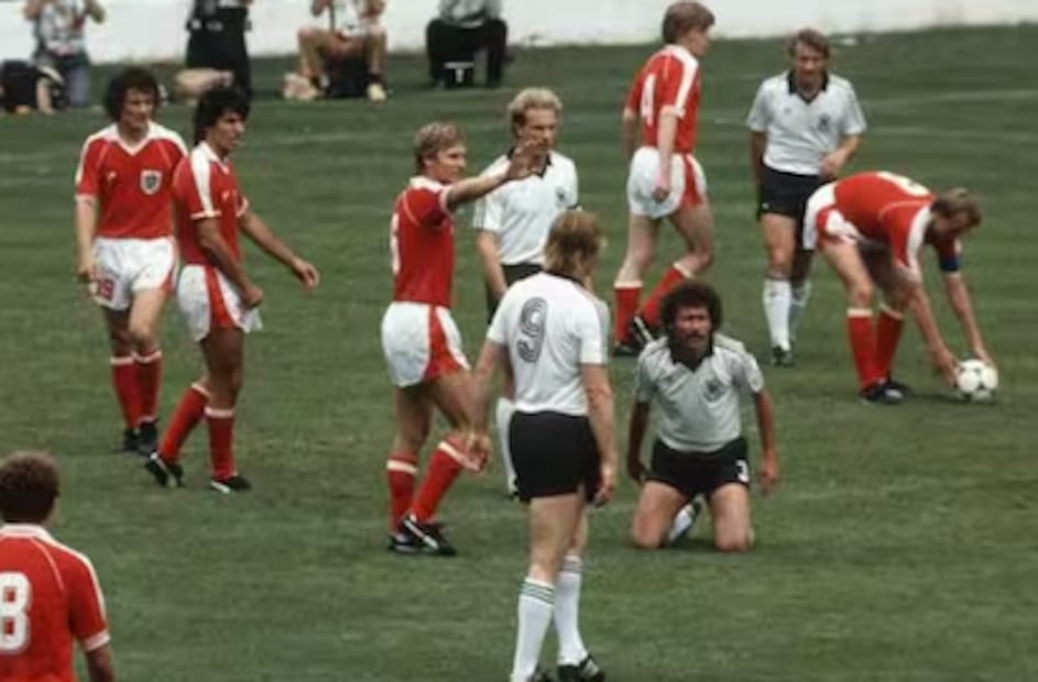 Alemania y Austria en El Molinón / Foto: Especiales