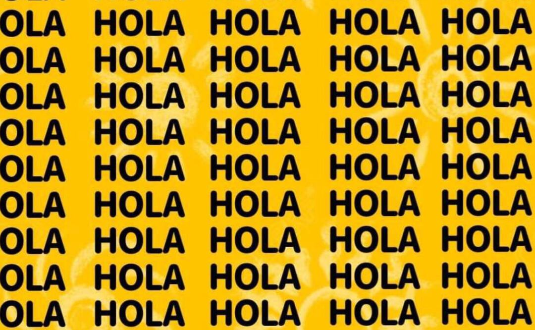 Solo unos pocos elegidos pueden encontrar la palabra del acertijo visual. Fuente: Genial Guru