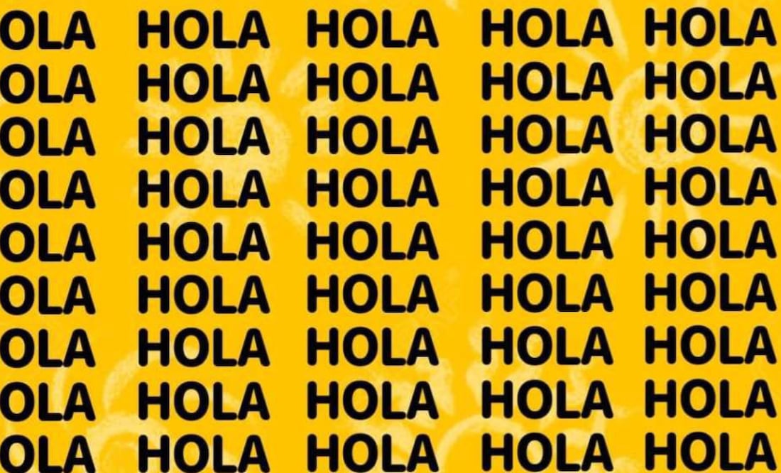 Solo unos pocos elegidos pueden encontrar la palabra del acertijo visual. Fuente: Genial Guru