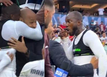 Thierry Henry y Cecilio Waterman protagonizan un emotivo momento; así celebró Panamá el pase a la final