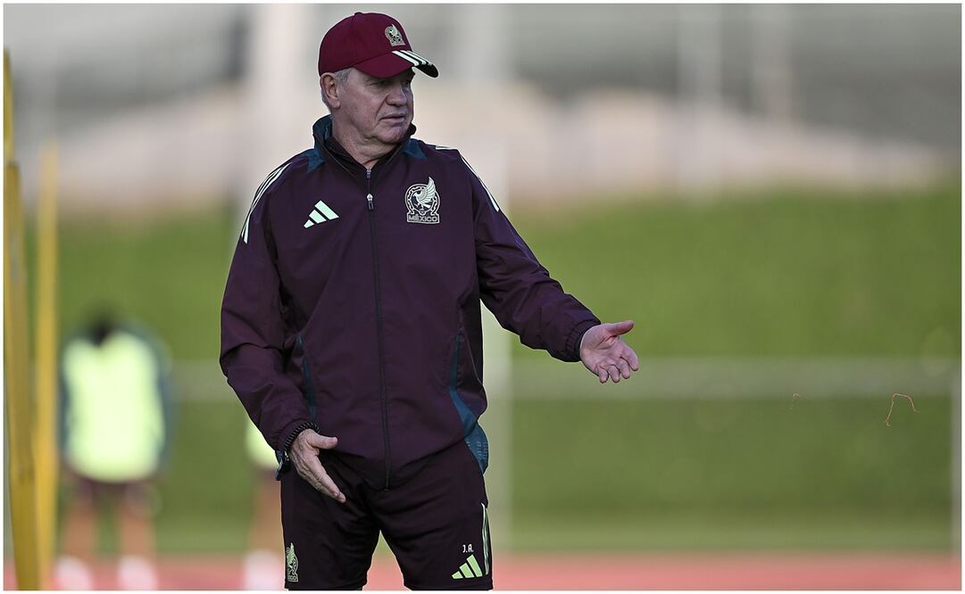 Javier Aguirre con el combinado nacional Foto: Imago7