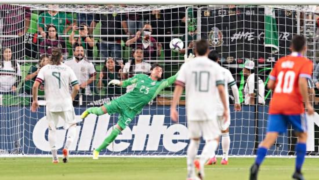 Carlos Acevedo ya tiene experiencia como portero de la Selección Mexicana. Foto: Imago7