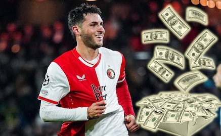 Feyenoord cotizó a Santiago Giménez en 100 millones de euros, cifra histórica para un mexicano