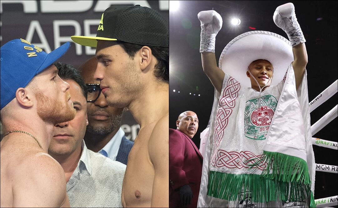 Julio César Chávez Jr. sentenció que el Pitbull Cruz es superior al Canelo Álvarez / FOTOS: Imago7 y AFP