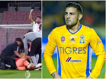 ¡Drama total! Exjugador de Tigres se desplomó y convulsionó en pleno partido en Qatar