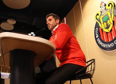 Fernando Gago no promete nada en su llegada a Chivas: "Queremos que el equipo muestre protagonismo"