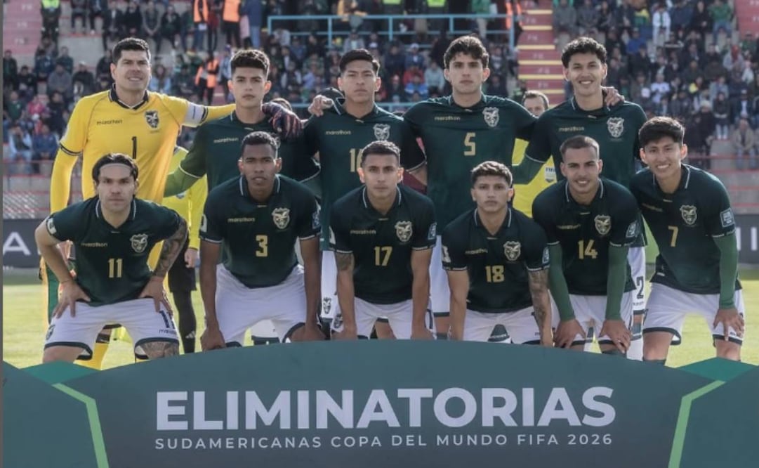 La selección de Bolivia corre peligro de, en caso de clasificar, no estar en el Mundial de 2026. Foto: Especial