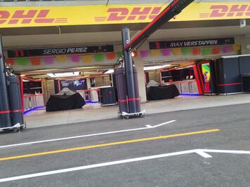GALERÍA: Así son los boxes de los equipos de la F1 en el GP de México