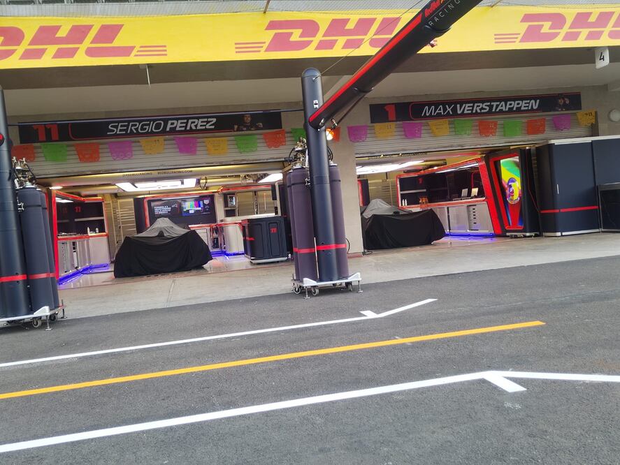 Está todo listo en el Autódromo Hermanos Rodríguez para el Gran Premio de México. Óscar Torres